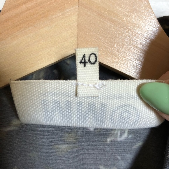 MM6 Margiela Fall 2012 distressed dark floral sleeveless blouse size EU40 small - Picture 5 of 9